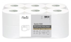 Quick 500 Mini Jumbo Toilet Tissue